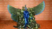 Di momen Halloween 2023, Heidi Klum menghadiri Heidi Klum's 22nd Annual Halloween Party yang dipersembahkan oleh Patron El Alto di Marquee pada 31 Oktober 2023 di New York City. (NOAM GALAI / GETTY IMAGES NORTH AMERICA / GETTY IMAGES VIA AFP)