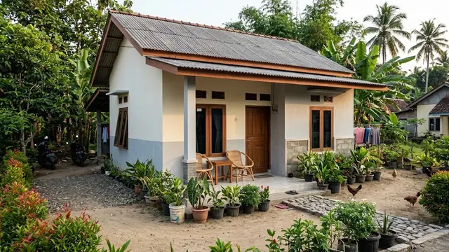 9 Model Rumah Desa Low Budget yang Nyaman dan Enak Dipandang, Inspirasi Hunian Sederhana