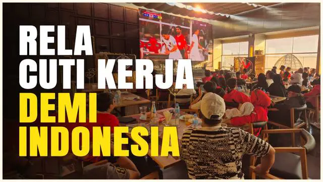 Berita video suasana nobar suporter Timnas Indonesia di Qatar atau Garuda Qatar terlihat ramai dan seru. Banyak yang rela cuti kerja demi menyaksikan Timnas Indonesia vs Australia.