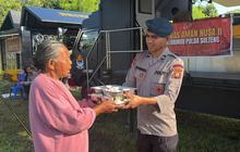 Brimob Polda Sulteng Operasikan Dapur Lapangan Sigi, Pastikan Kebutuhan Korban Gempa Terpenuhi