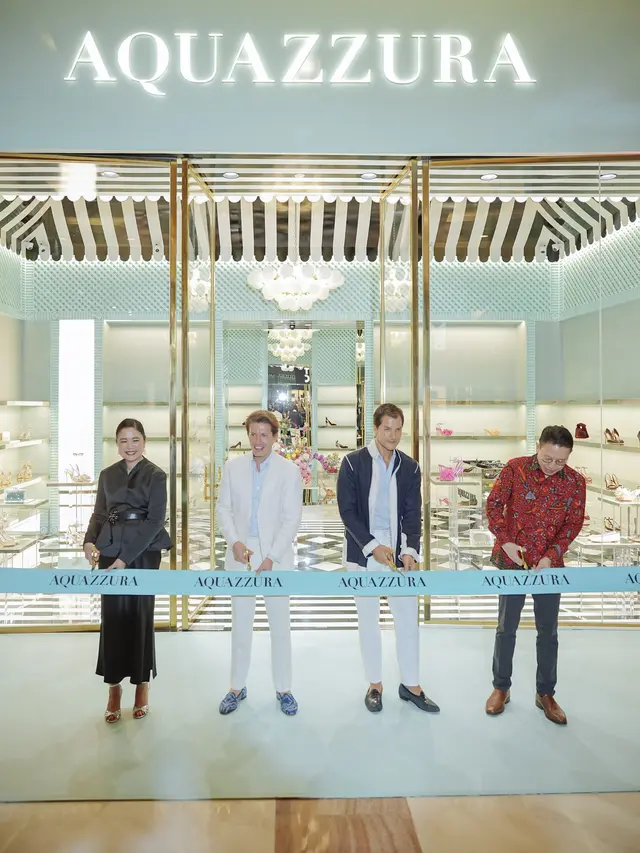 Aquazzura Brand Sepatu Asal Italia Perluas Jejak Global di Indonesia