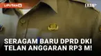 Dilengkapi Pin Emas, Seragam Baru Anggota DPRD DKI Jakarta Habiskan Anggaran Rp3 Miliar