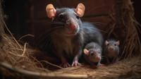 Ilustrasi keluarga tikus. Foto: liputan6.com/Felek Wahyu/dok.sutrisno