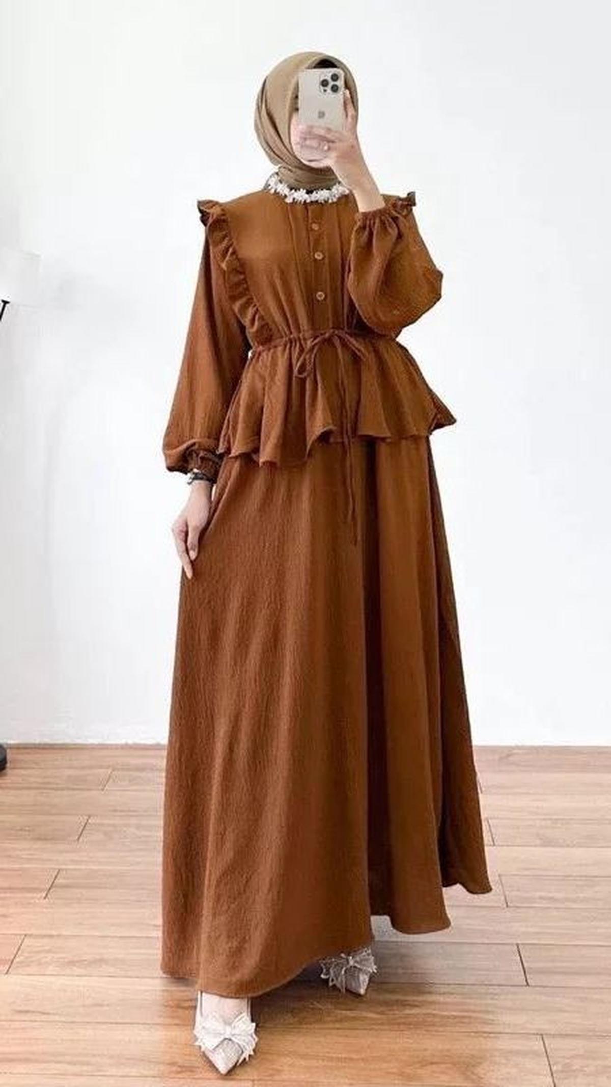 Gamis Crinkle Airflow, Bikin Kamu Makin Modis
