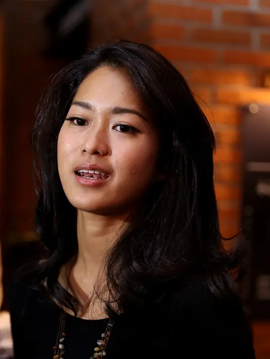 Prisia menjelaskan bahwa film ‘Pesantren Impian’ ini berkesan religi. (Andy Masela/Bintang.com)