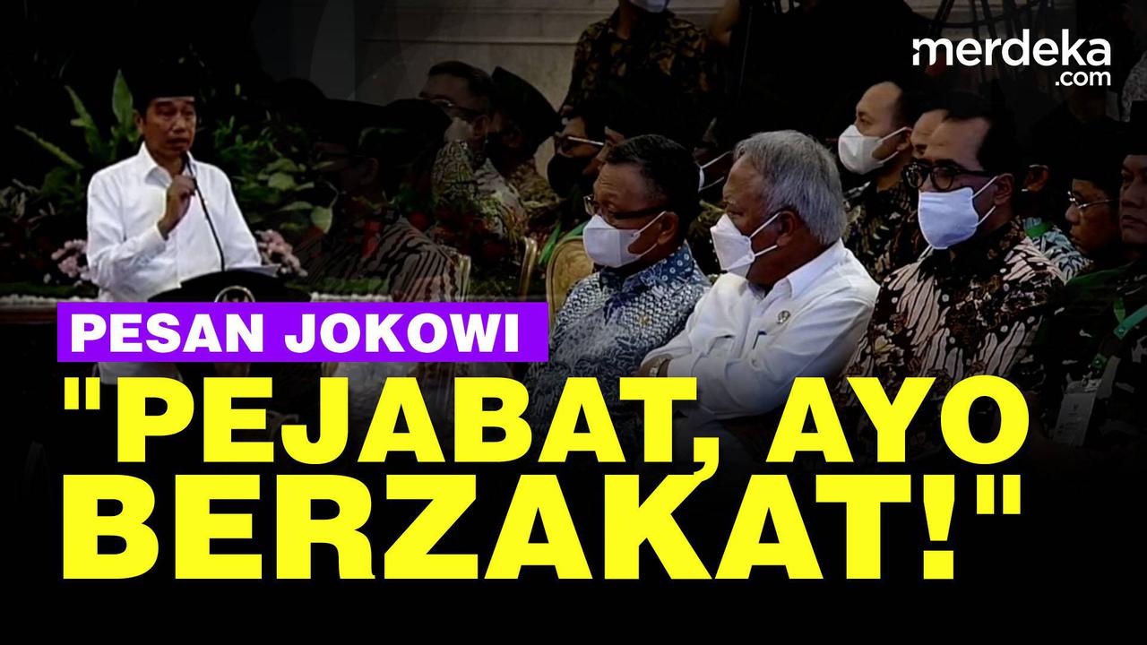 VIDEO: Di Tengah Heboh Aksi Flexing, Presiden Jokowi "Pejabat Ayo Berzakat"