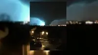 Tornado 'Sapu' Texas, 11 Tewas (Dallas Texas Police/Twitter)