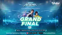 GoPay Arena Championship Grand Final PUBG Mobile di Vidio. (Sumber: Vidio)
