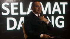 Ketua Umum PSSI, Edy Rahmayadi, saat menghadiri TSC 2016 Awards Night di Hotel Aryaduta Bandung, Jawa Barat, Minggu (8/1/2017). Sosoknya yang tegas disebut menjadi harapan baru bagi sepak bola Indonesia. (Bola.com/Vitalis Yogi Trisna)