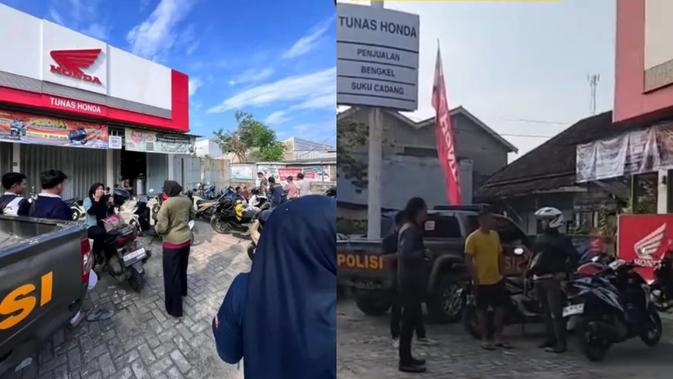Dealer Kendaraan di Lampung Selatan Dibobol Maling, 4 Motor Raib