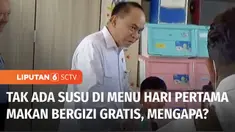 Soal makan bergizi gratis, tidak ada susu dalam menu hari pertama di sejumlah daerah termasuk di Jakarta. Soal alasannya, Menteri Koperasi, Budi Arie Setiadi pun angkat bicara.