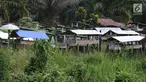 Suasana Dango Subur atau rumah kuburan di desa Sebatih, Kecamatan Sengah Temila, Kabupaten Landak, Kalimantan Barat pada 8 gustus 2019. Dango Subur atau rumah kuburan ini menyimpan perlengkapan dan peralatan semasa hidup untuk menjadi bekal untuk almarhum di alam lain. (Liputan6.com/Herman Zakharia)