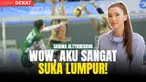 Dalam program Lebih Dekat kali ini, kami berkesempatan untuk ngobrol seru dengan atlet voli wanita yang bermain untuk Yogya Falcon, Sabina Altynbekova. Namanya mulai populer sejak beberapa tahun lalu di dunia voli. Tidak hanya parasnya yang cantik, s...
