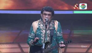 Raja Dangdut Rhoma Irama dan Soneta Grup manggung di Konser Happy New Year Indonesia 2026 di Indosiar, yang digelar di Jakarta Barat, Rabu (31/12/2025).