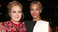 Dianggap terlalu berlebihan 'menyembah' Beyonce, Adele dapat kritikan penggemar di internet.