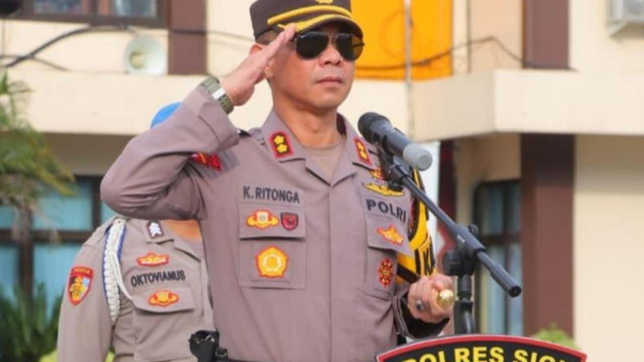 Kapolres Sigi Libatkan Warga Jaga Kamtibmas Selama Libur Lebaran 2026