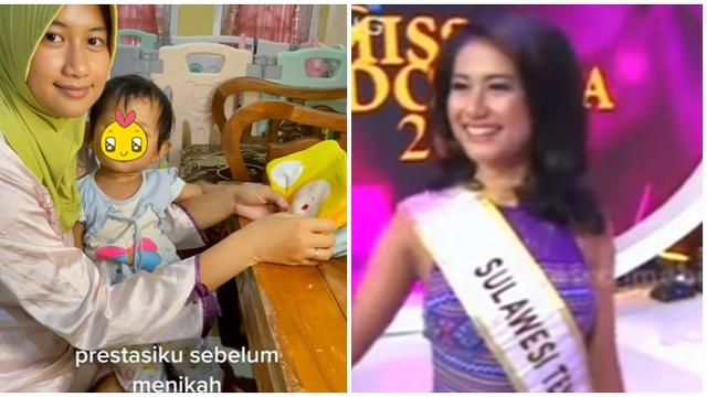 Kisah Finalis Miss Indonesia 2018 Sebelum Jadi Ibu Rumah Tangga, Tuai Pujian