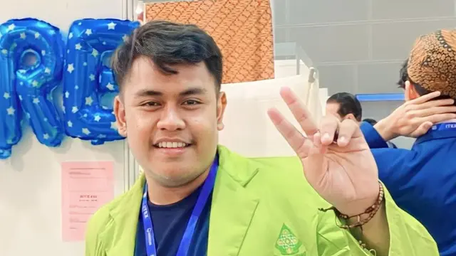 Khoirul Adib, marbot masjid yang mendapatkan beasiswa kuliah di Amerika. (Foto: Liputan6.com/Kemenag)
