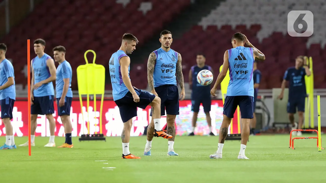 Daftar Line Up Argentina Lawan Timnas Indonesia, Ini Susunannya