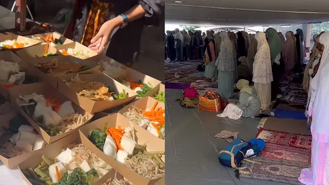 Pengalaman Iduladha di Swiss tanpa potong hewan qurban. (Dok: TikTok @nadiasoekarno)