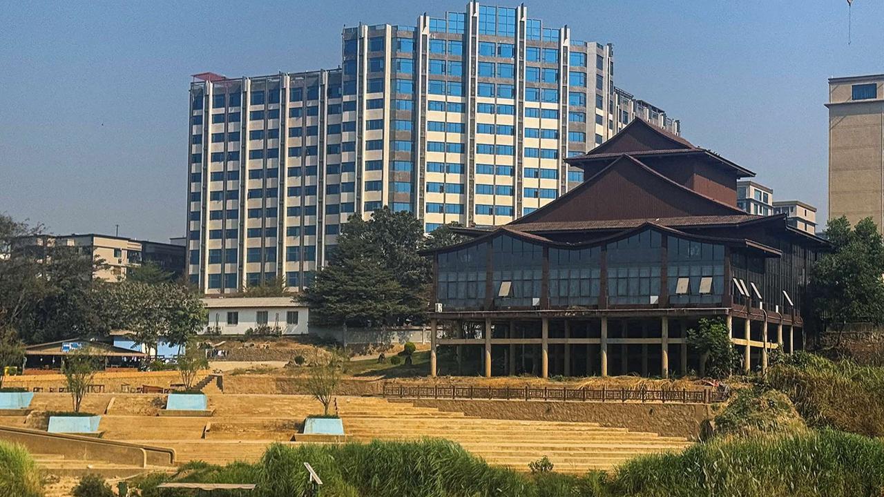 Kota Shwe Kokko Myanmar yang dibangun taipan China