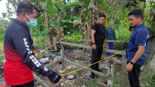Gubernur Kaltara membantu merenovasi rumah gubuk nenek Zahra. Foto istimewa