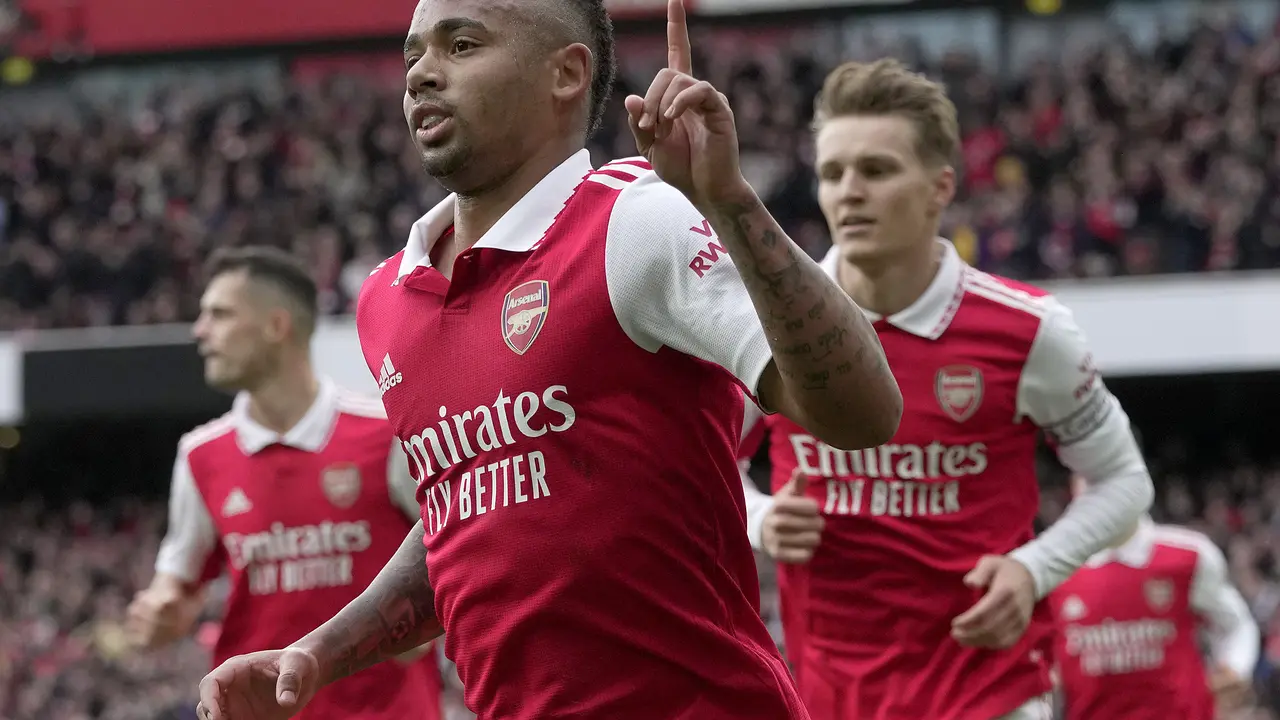 Penyerang Arsenal, Gabriel Jesus.