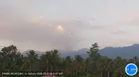 Gunung Dukono Erupsi 1.300 Meter Minggu Pagi, Waspada Radius Bahaya