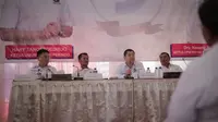 Ketua Umum Partai Perindo Hary Tanoesoedibjo memberikan pembekalan kepada calon anggota legislatif seluruh Yogyakarta. (Istimewa)