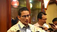 Wakil Gubernur DKI Jakarta Sandiaga Uno (Liputan6.com/ Yunizafira Putri)