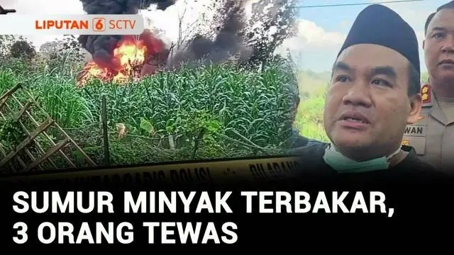 VIDEO: Skenario Pemadaman Kebakaran Sumur Minyak di Blora, Ditutup Pakai Tanah