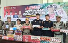 Fakta Unik: 62 Ribu Batang Rokok Ilegal Senilai Rp48 Juta Disita di Aceh Jaya