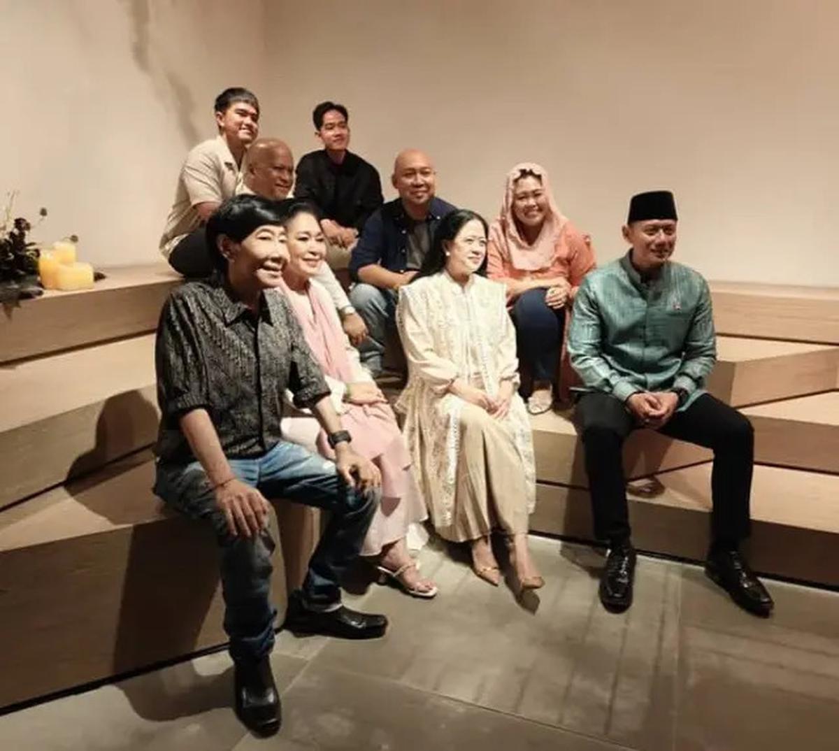 6 Gaya Keluarga Cendana, Keluarga Cikeas, Keluarga Solo Hadir di Ulang Tahun Anak Prabowo, Terlihat Tata Cahayani-Selvi Ananda