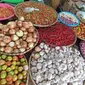 Lapak cabai rawit di pasar tradisional Kota Gorontalo (Arfandi Ibrahim/Liputan6.com)