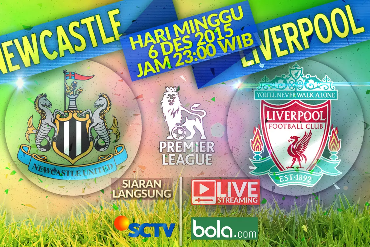 Newcastle vs Liverpool (Bola.com/Samsul Hadi)