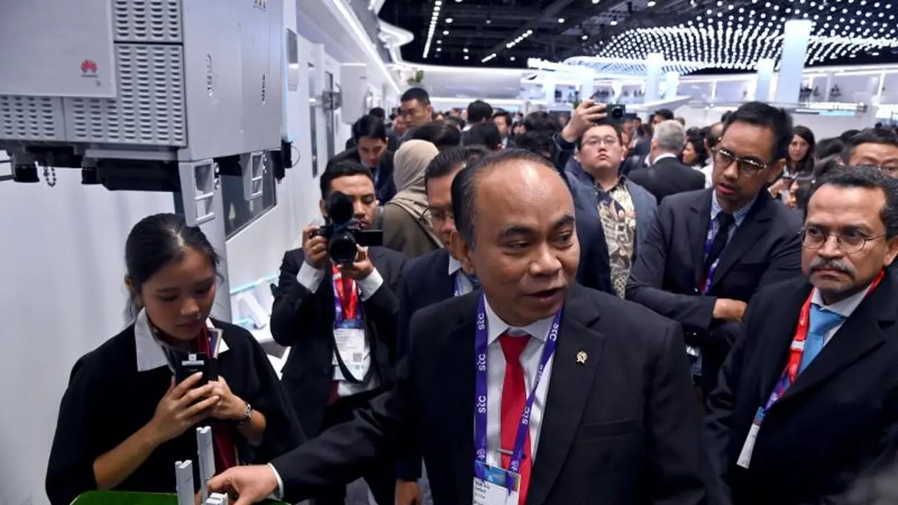 Menkominfo Budi Arie Setiadi menghadiri Mobile World Congress (MWC 2024)
