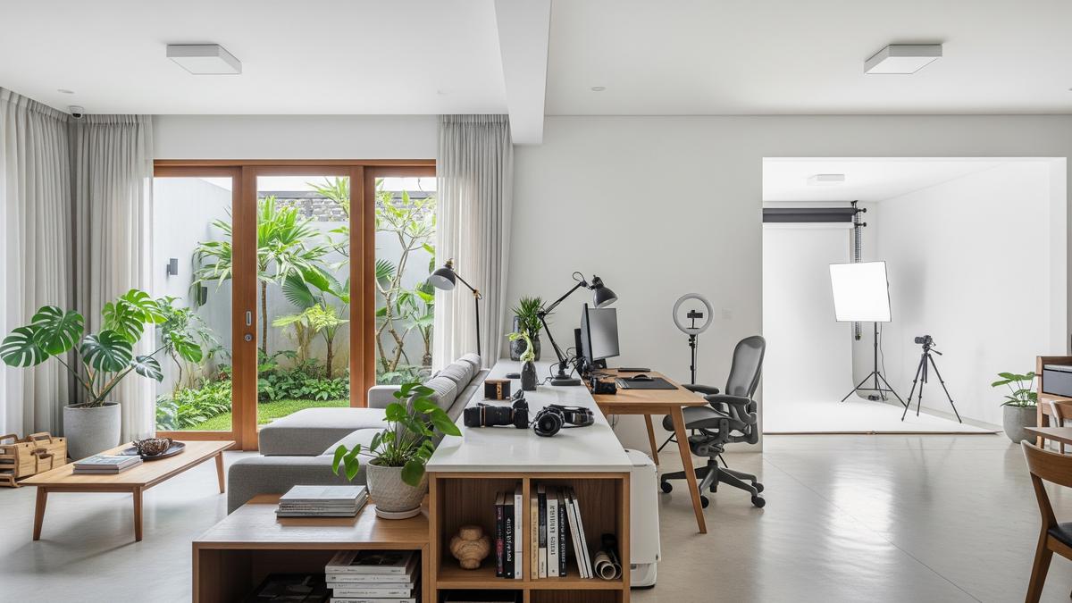 9 Model Rumah untuk Freelancer dan Konten Kreator, Dilengkapi Studio Kerja