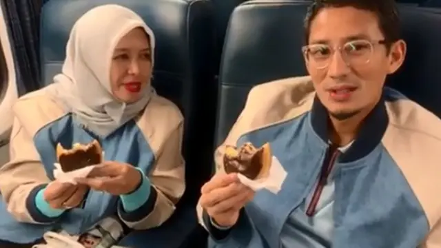 Sandiaga Uno dan Nur Asia