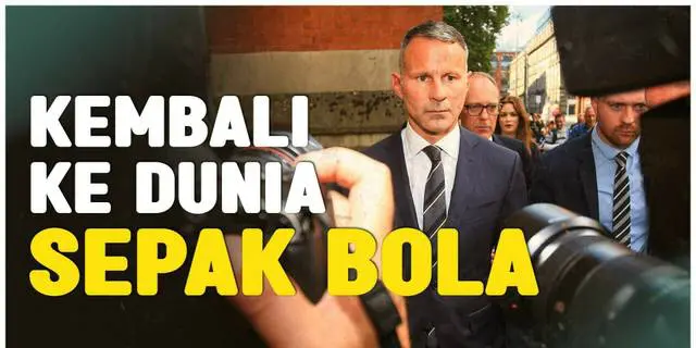 VIDEO: Mantan Pemain Manchester United, Ryan Giggs Kembali ke Dunia Sepak Bola