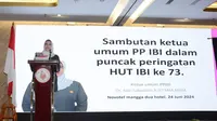 Ulang tahun ke-73 Ikatan Bidan Indonesia (IBI) yang digelar pada 24 Juni 2024 di Novotel Hotel.