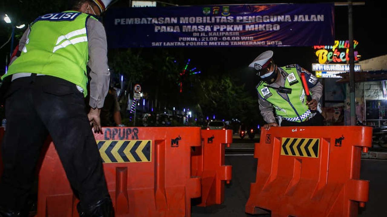 PPKM Darurat di Tangerang