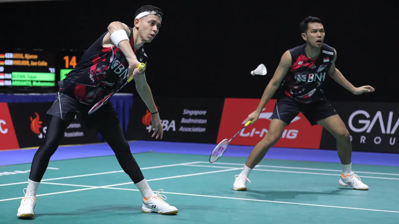 Fajar Alfian/Muhammad Rian Ardianto - Singapore Open 2024