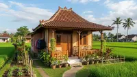10 Model Rumah Desa Sederhana Tapi Tampak Modern kekinian, Cocok Buat Slow Living