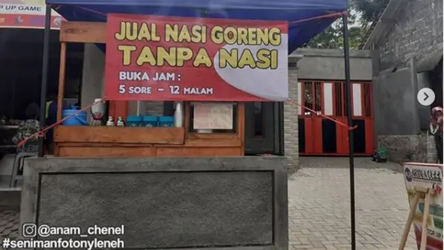 Ada Warung Jualan Nasi Goreng Tanpa Nasi, Seperti Apa?