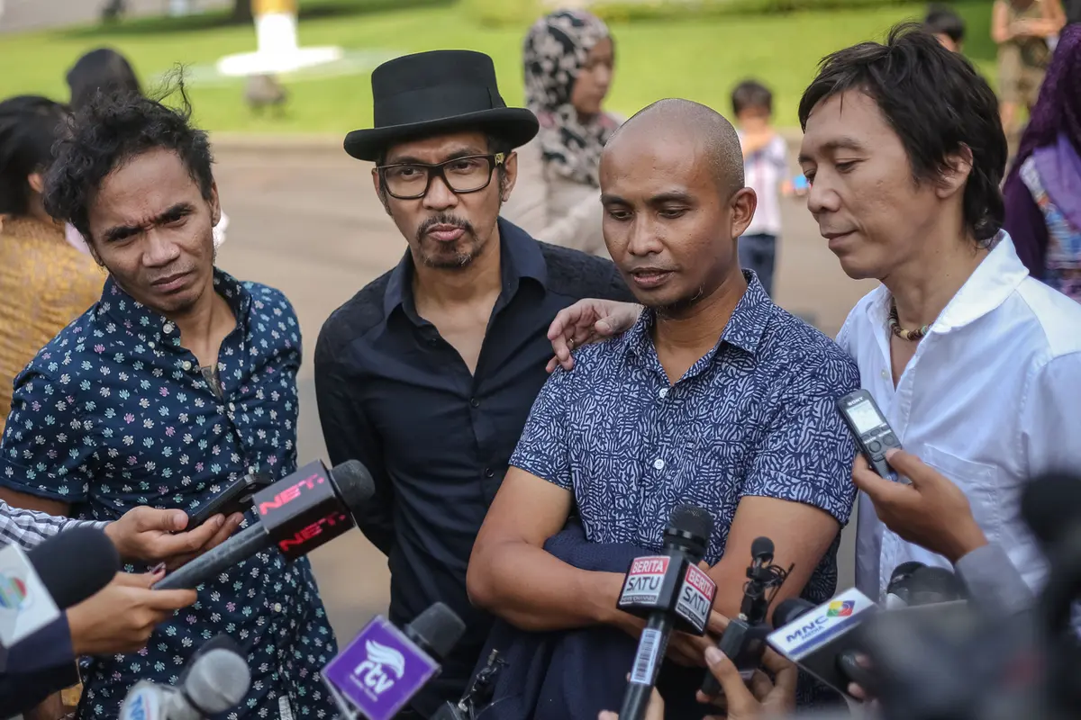 Slank Makan Siang Bareng Jokowi di Istana