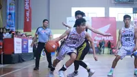 Penyelenggaraan turnamen Honda DBL sebagai dukungan dari PT AHM untuk potensi anak-anak Indonesia di bidang olahraga basket. (Istimewa)
