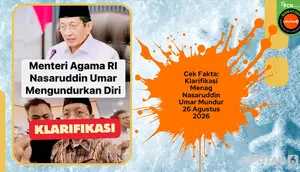 Cek Fakta: Klarifikasi Menag Nasaruddin Umar Resmi Mundur 26 Agustus 2026