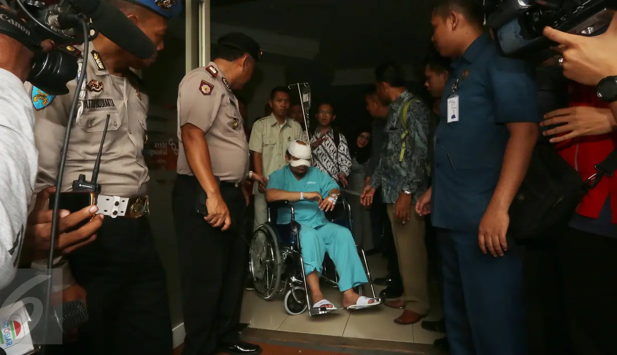 Novel Baswedan akan menjalani perawatan intensif di Rumah Sakit Mata Jakarta Eye Center(JEC), Menteng. (Liputan6.com/Johan Tallo)