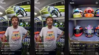 Rossi Pamerkan Helm Koleksinya di Museum Miliknya