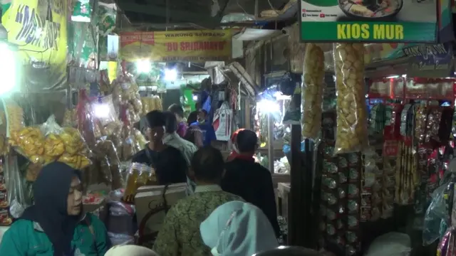 Suasana Pasar Argosari Wonosari